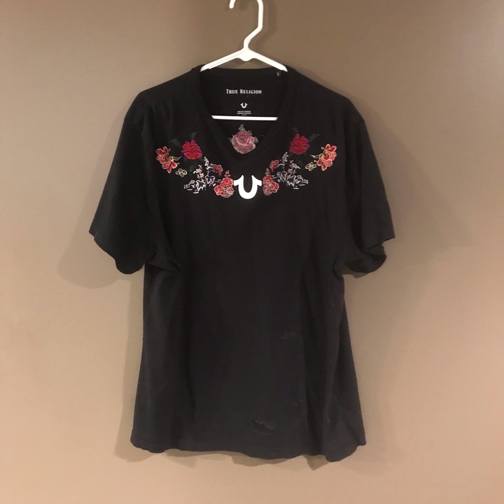 Black True Religion T-Shirt